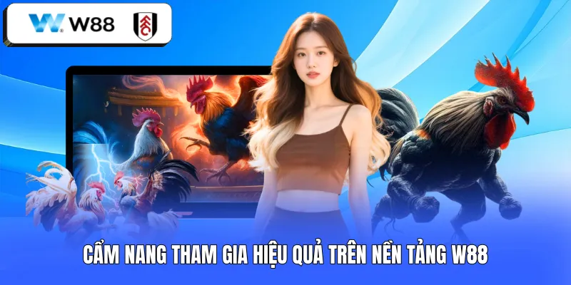 Cẩm nang tham gia hiệu quả trên nền tảng W88