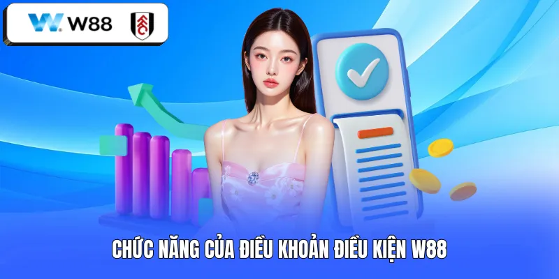 Chức năng của điều khoản điều kiện W88