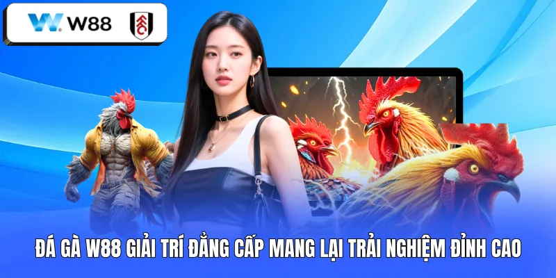 Đá gà W88 giải trí đẳng cấp mang lại trải nghiệm đỉnh cao
