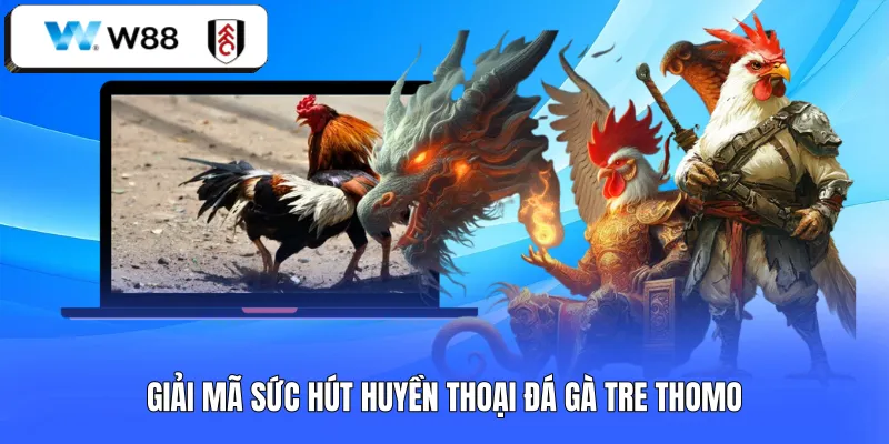 Giải mã sức hút huyền thoại đá gà tre Thomo