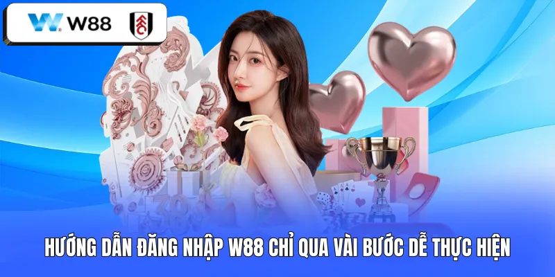 Hướng dẫn đăng nhập W88 chỉ qua vài bước dễ thực hiện