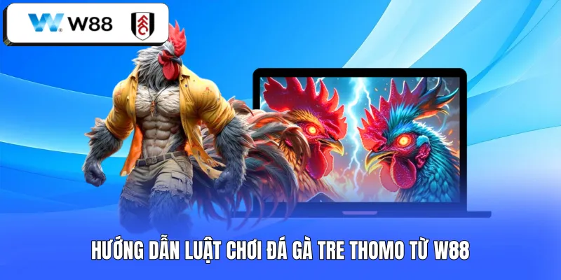 Hướng dẫn luật chơi đá gà tre Thomo từ W88
